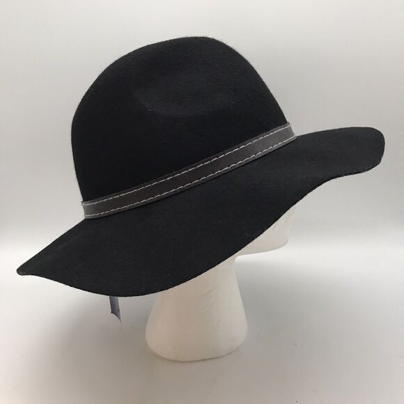 Madden Girl Women's 100% Wool Felt Fedora OSFA Buckle Band Western Cowboy Hat - Picture 11 of 12